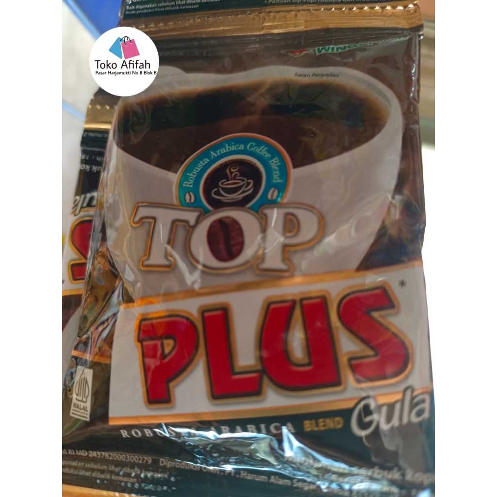 

OP KOPI PLUS GULA 18gr x 10 Sachet - Top Coffee