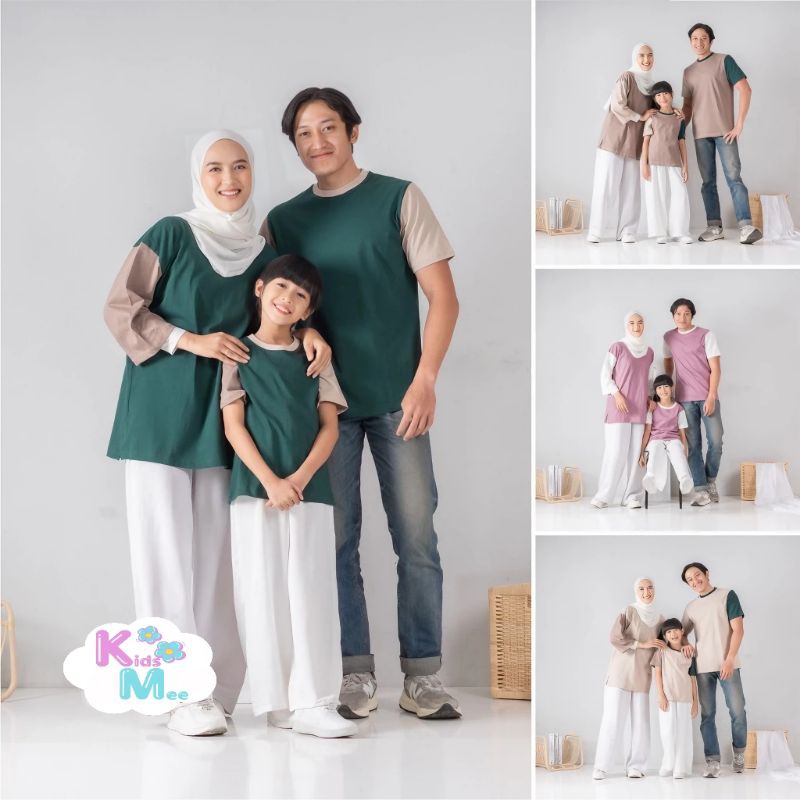 Kaos Keluarga, kaos couple keluarga, family set