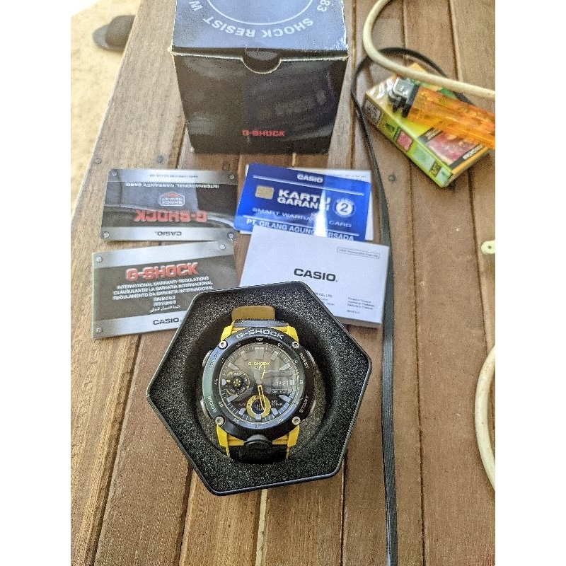 Gshock GA-2000-1A9DR bekas/second original