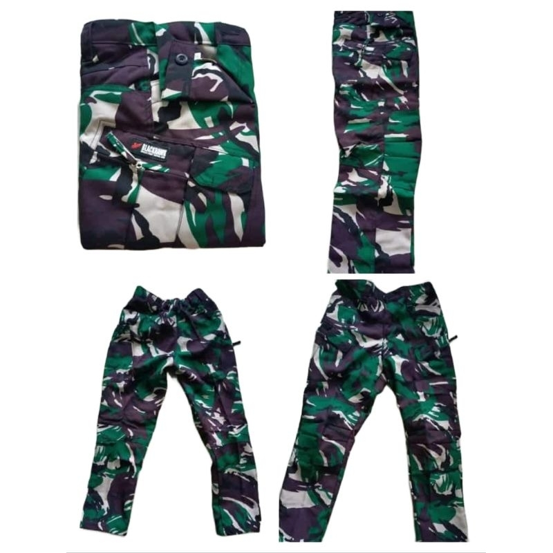 Celana Panjang Tactical Blackhawk Loreng