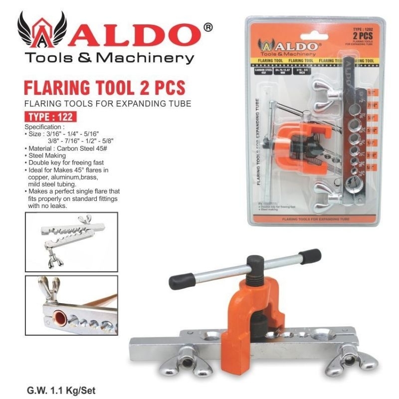 Flaring Tool 2PCS CT-1202 Aldo