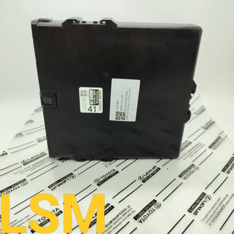 ECU COMPUTER KOMPUTER ALL NEW YARIS VIOS LIMO ORIGINAL 89661-0U410