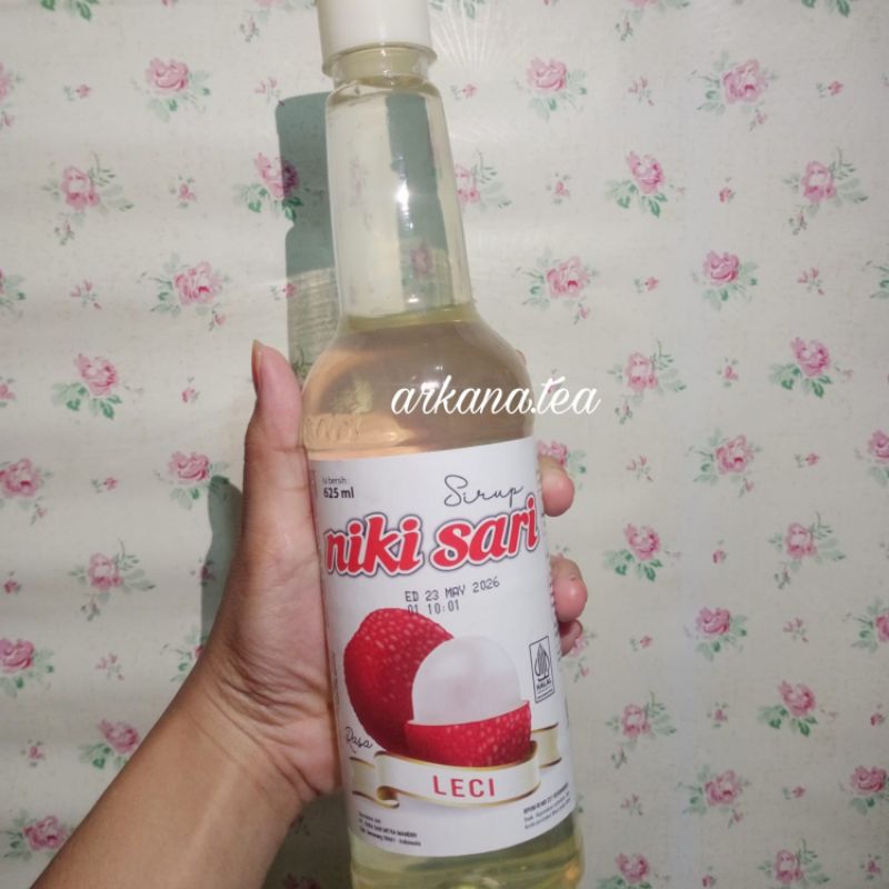 sirup niki sari leci