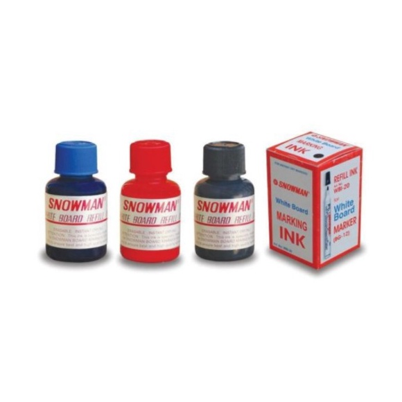 

SENSASIONAL Tinta Whiteboard Boardmarker Snowman TINTA isi ulang spidol WBI2