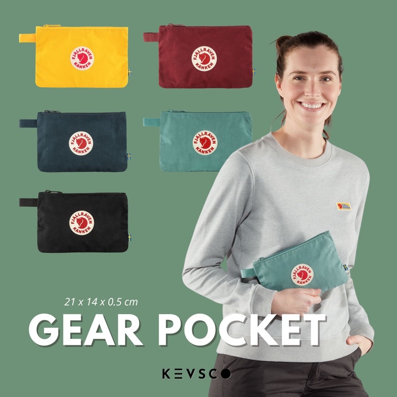 

SPESIAL READYCOD K4n K3n Gear Pocket Pouch Wallet dompet kecil tempat pensil kotak waterproof
