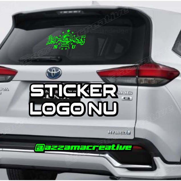 TERBARU Stiker Mobil Logo NU Nahdhatul Ulama