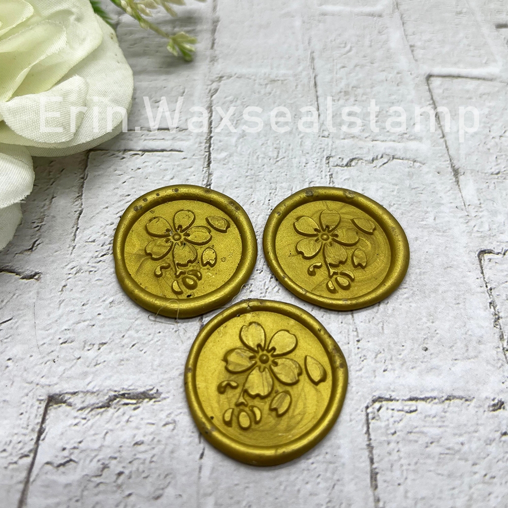 

Flower Wax Seal Stamp