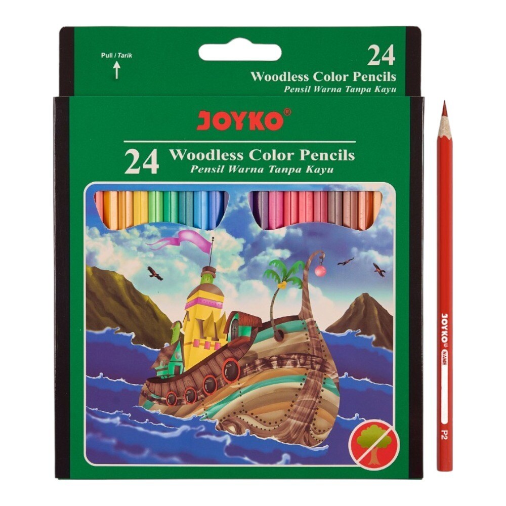 

Pensil Gambar 24 Warna HJ Merk Joyko