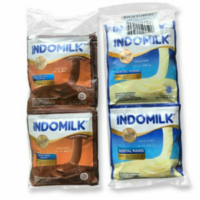 

Indomilk kental manis sachet 7x37 gram