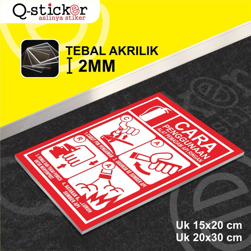 

Papan Akrilik | Sign Board Acrylic | Akrilik | CARA PENGGUNAAN APAR