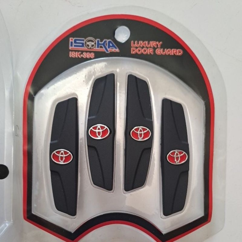 DOOR GUARD PENGAMAN PINTU MOBIL LOGO TOYOTA
