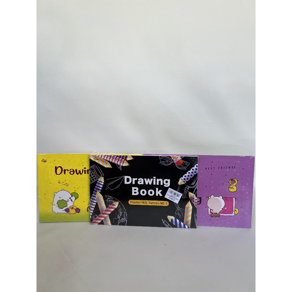 

Buku Gambar Kiky A4 (1 Pack isi 5)