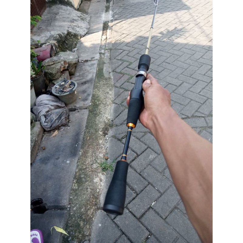 Joran custom karbon sutet baitcasting P 165 cm