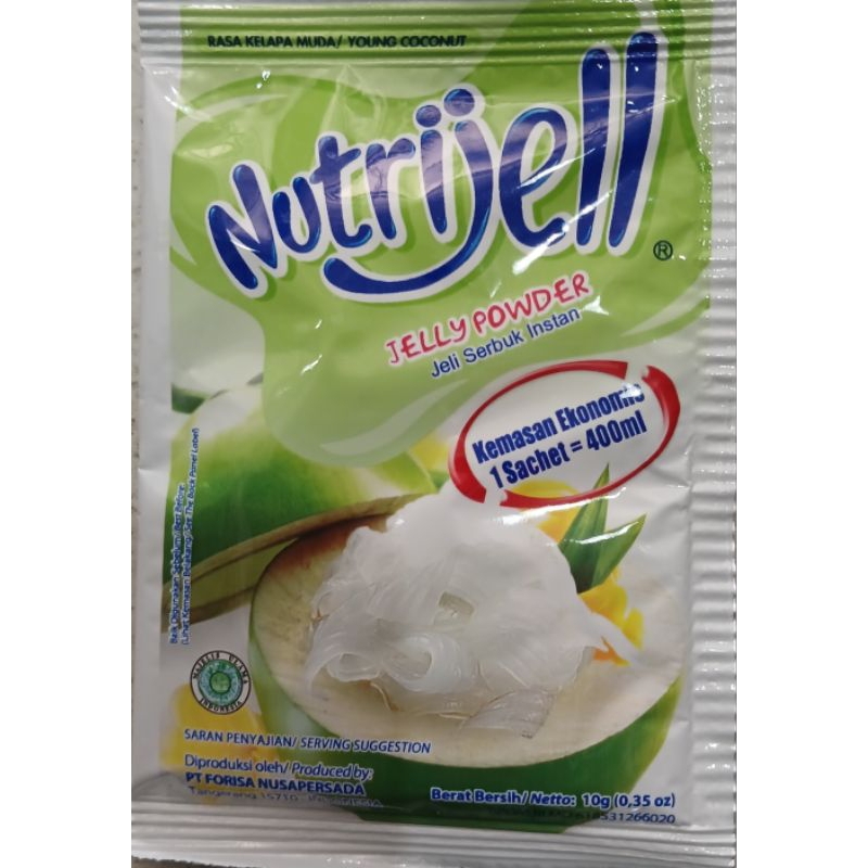 

Nutrijell Kelapa Muda 10g