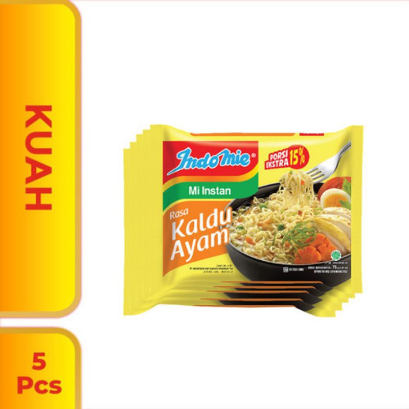 

INDOMIE KALDU AYAM 5PCS //101631