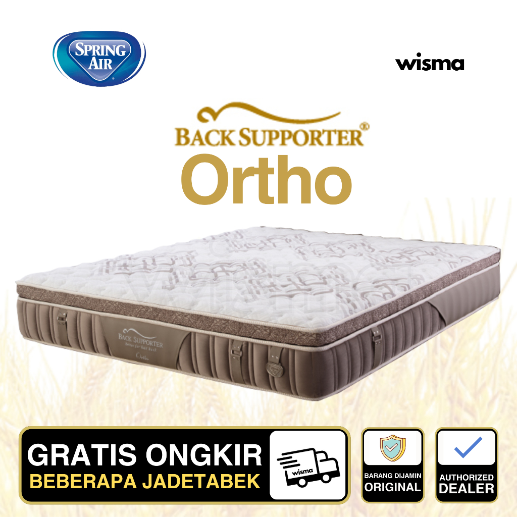 Kasur Springbed Spring Air Ortho Back Supporter [Kasur Saja]