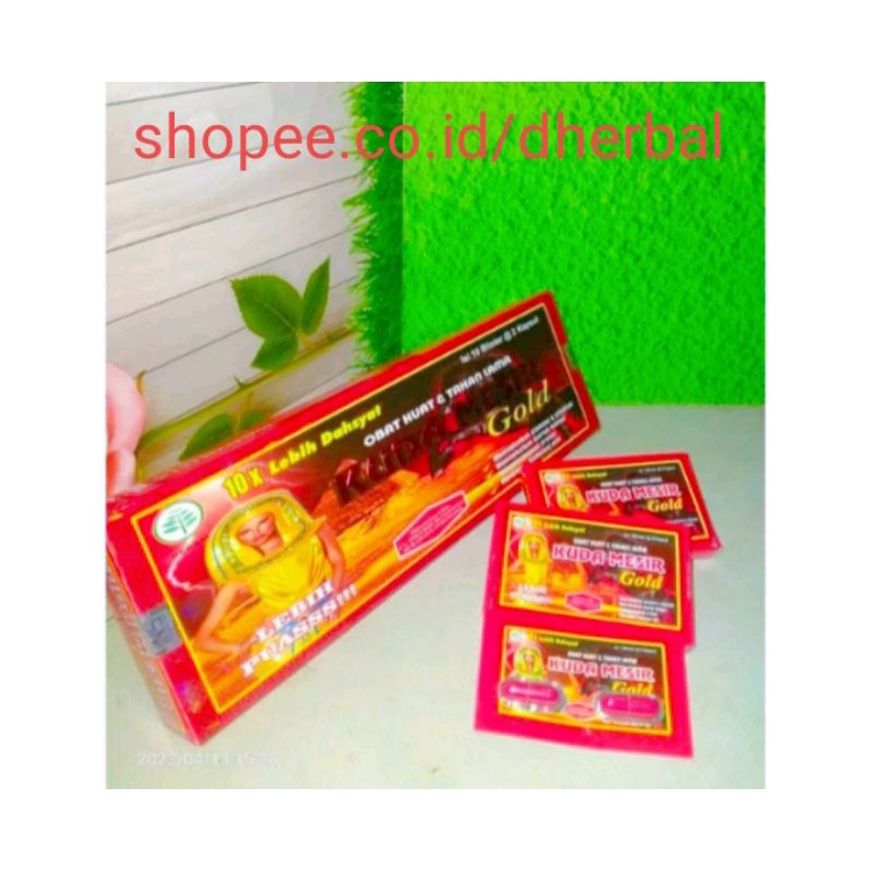KAPSUL KUDA MESIR GOLD