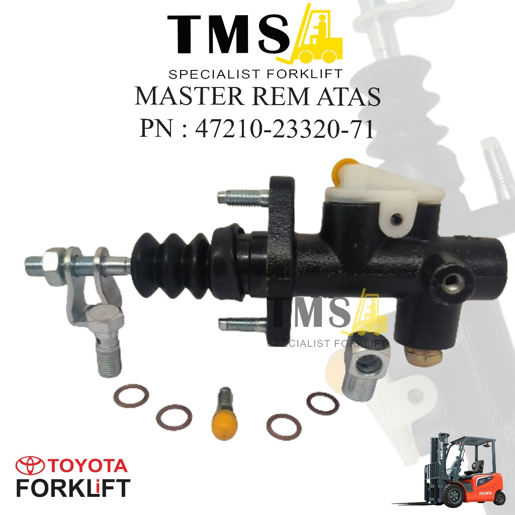 47210-23320-71 Master Rem Atas Toyota Forklift Brake Master Cylinder