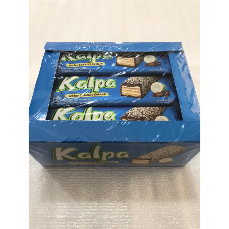 

[MAYORA] Kalpa Wafer Coklat Kelapa isi 12 Pcs