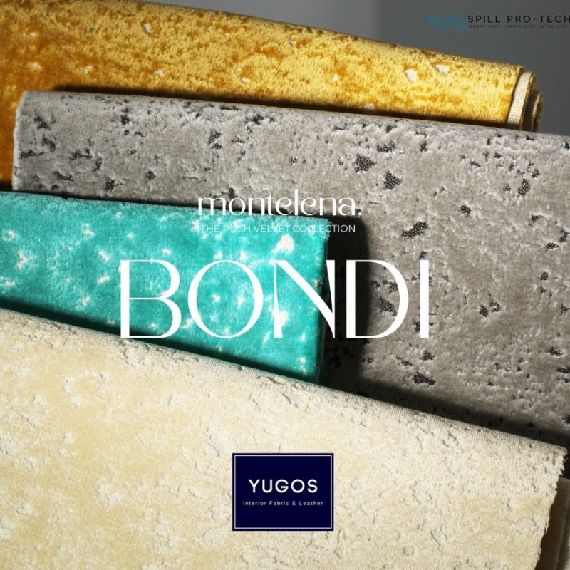 BONDI Montelena Kain Sofa Kursi Baldu Timbul Water Repellent