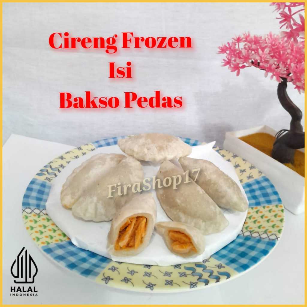 

Cireng Frozen Isi Bakso Pedas Mercon / Cireng Bakso Pedas / Cemilan Pedas