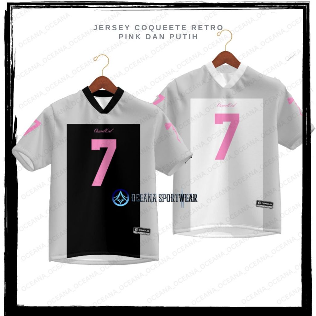 JERSEY COQUEETE RETRO GIRL KOREA FREE NAMESET