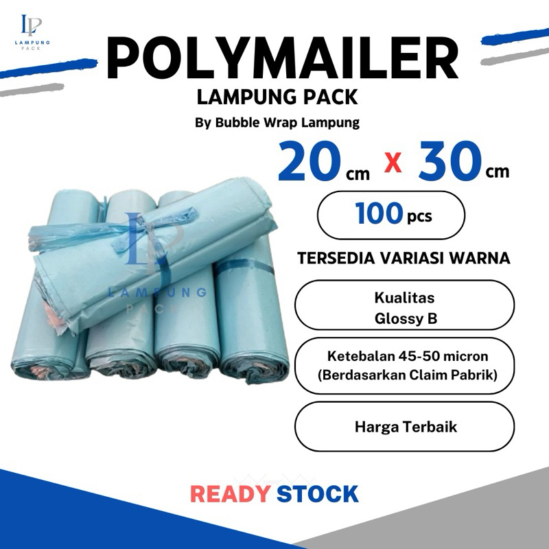 

Kantong Plastik Packing Polymailer cm Isi 100pcs Lampung - Putih Kuning Pink Hitam 20x30