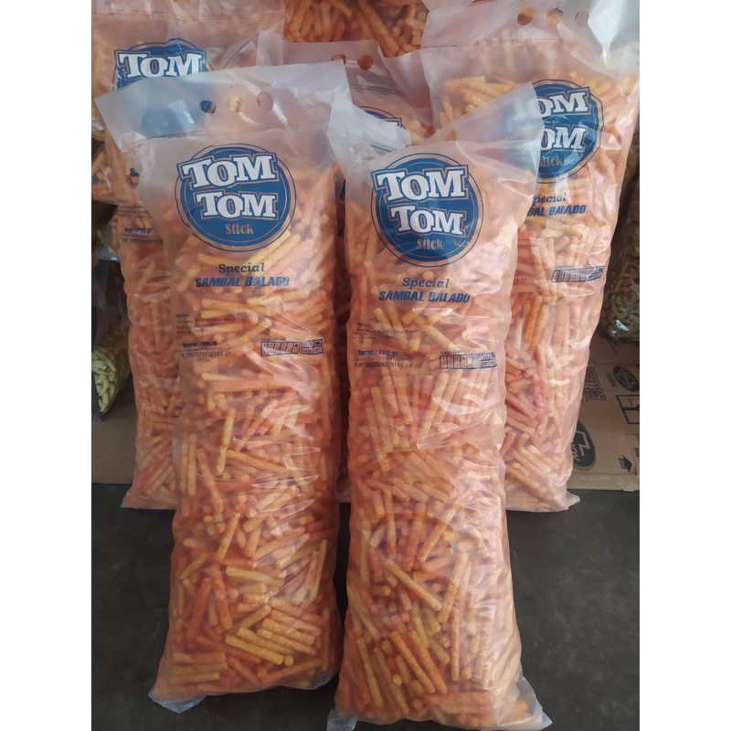 

snack stick tom tom 800 gram balado