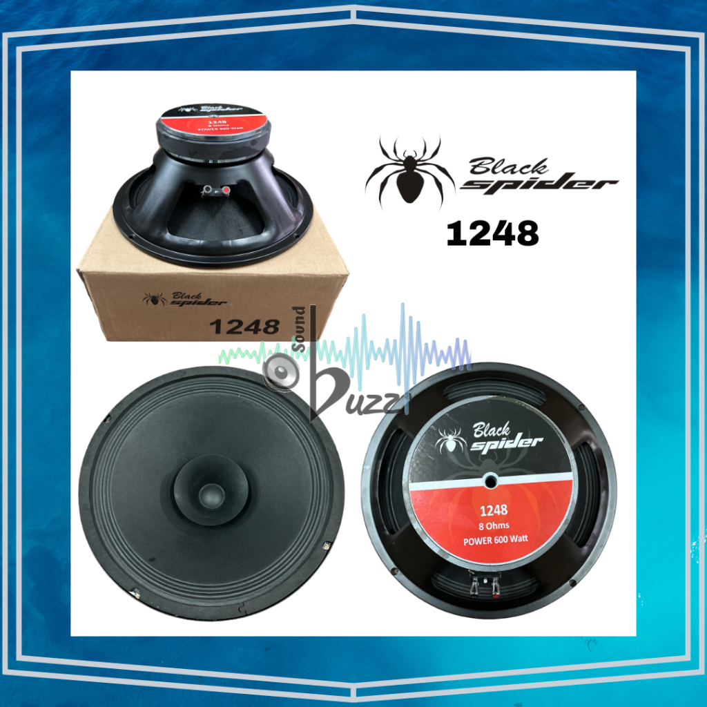 Speaker Black Spider 12 inch BS 1248 Blackspider 1248