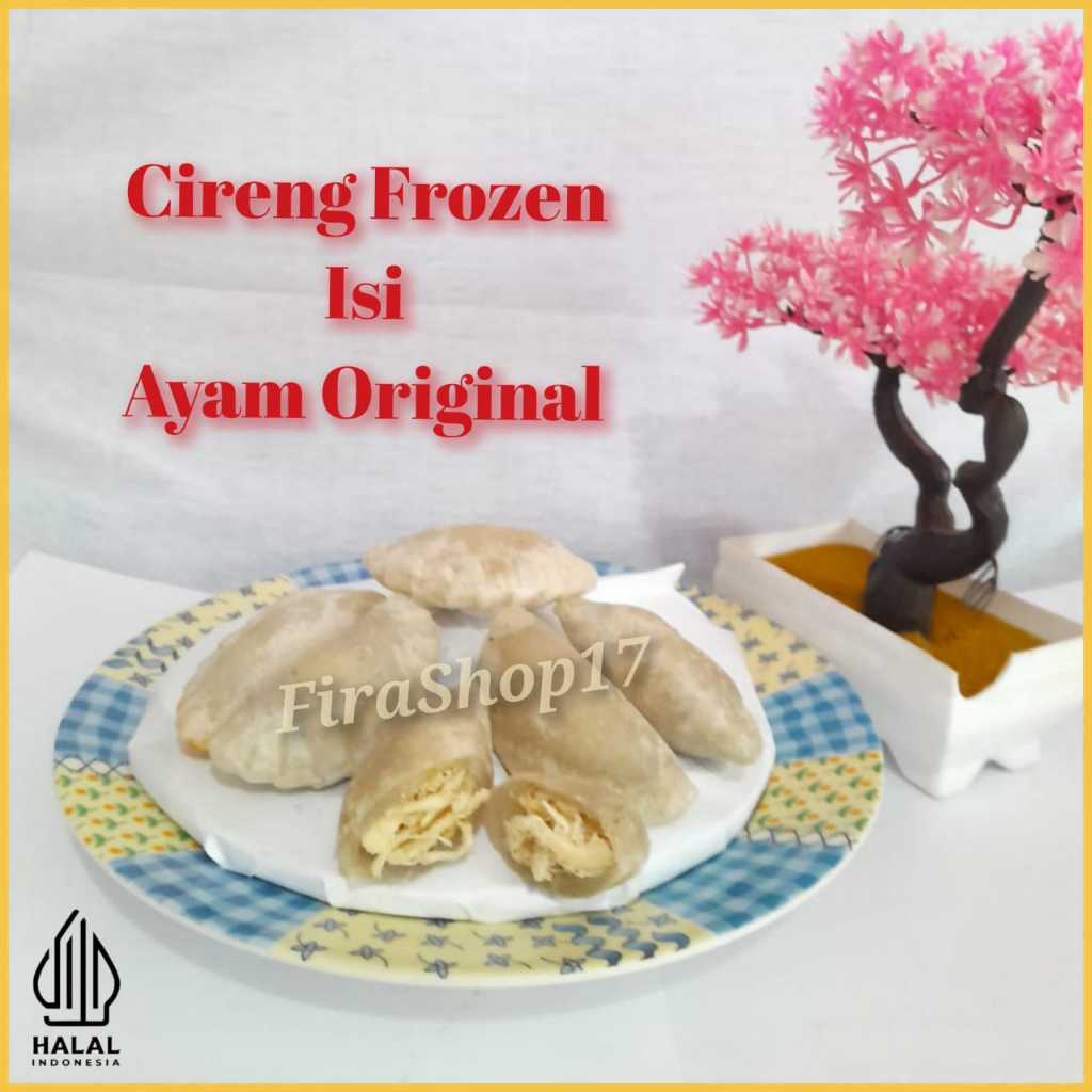 

Cireng Frozen isi Ayam Suwir Tidak Pedas / Cireng Ayam Original / Cemilan Gurih
