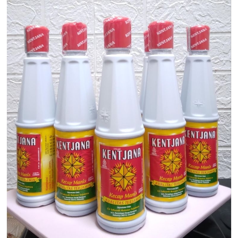 

Kecap Manis Kentjana | kecap kencana 220ml ( asli Kebumen )