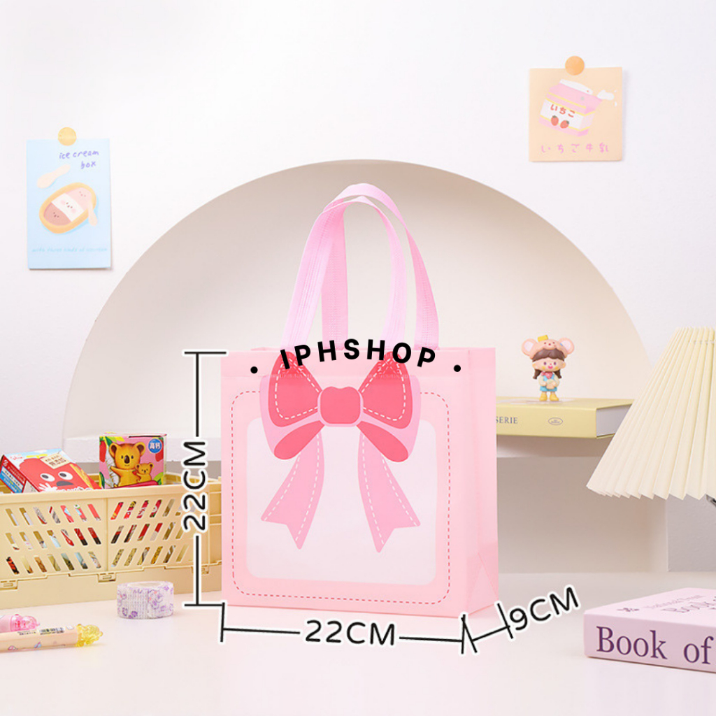 

( bisa instant / sameday ) iphshop Goodie Bag Ulang Tahun Anak 22x22x9cm Tas Ulang Tahun Anak Tote Bag