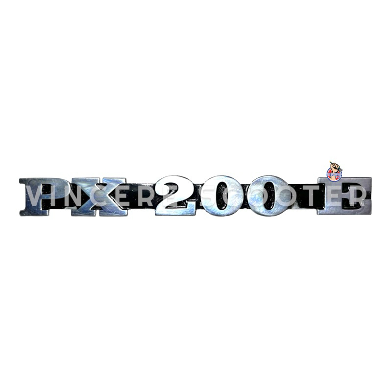 Emblem Tepong Samping PX200E Vespa Spartan Excel PX 200