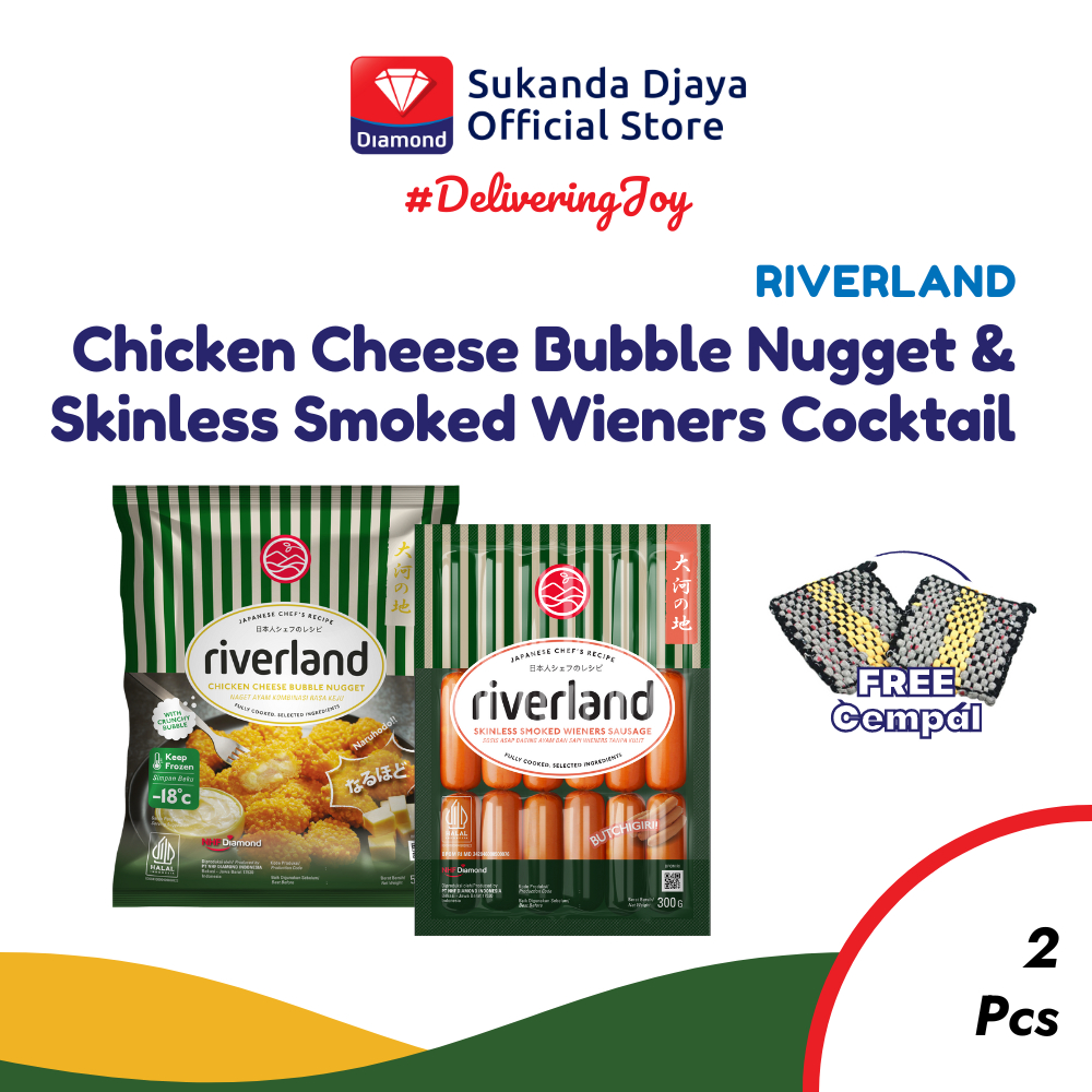 

Riverland Cheese Bubble Nugget + Riverland Skinless Sausage FREE Cempal