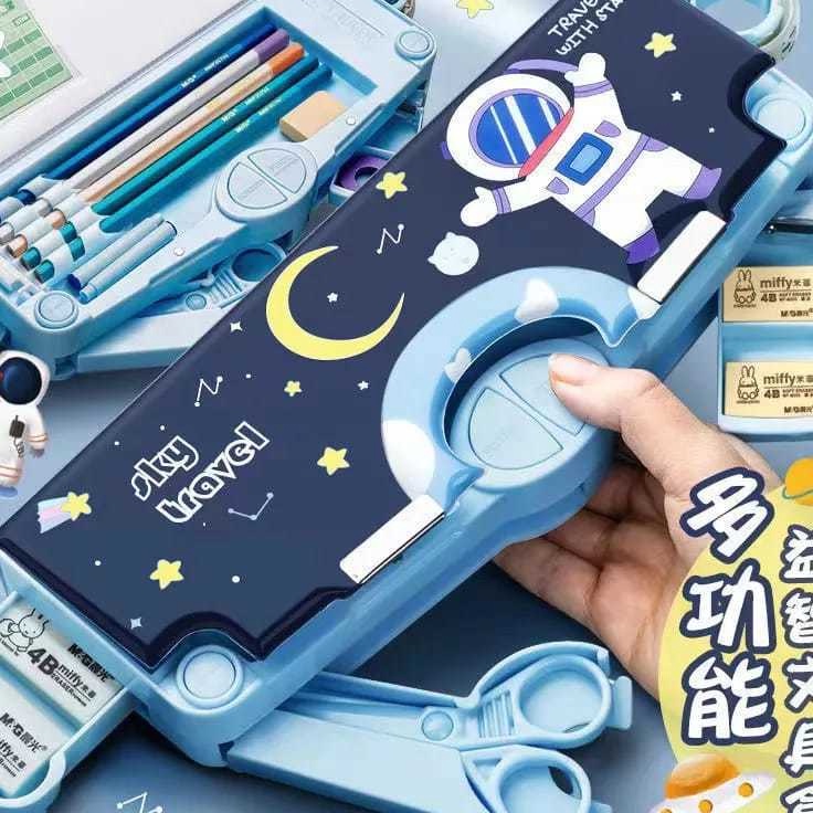 

Super Untung zwq K1 Kotak Pensil Multifungsi Motif Kartun Untuk Laki Laki Perempuan Tempat Pensil Serbaguna Anak Sekolah TK SD