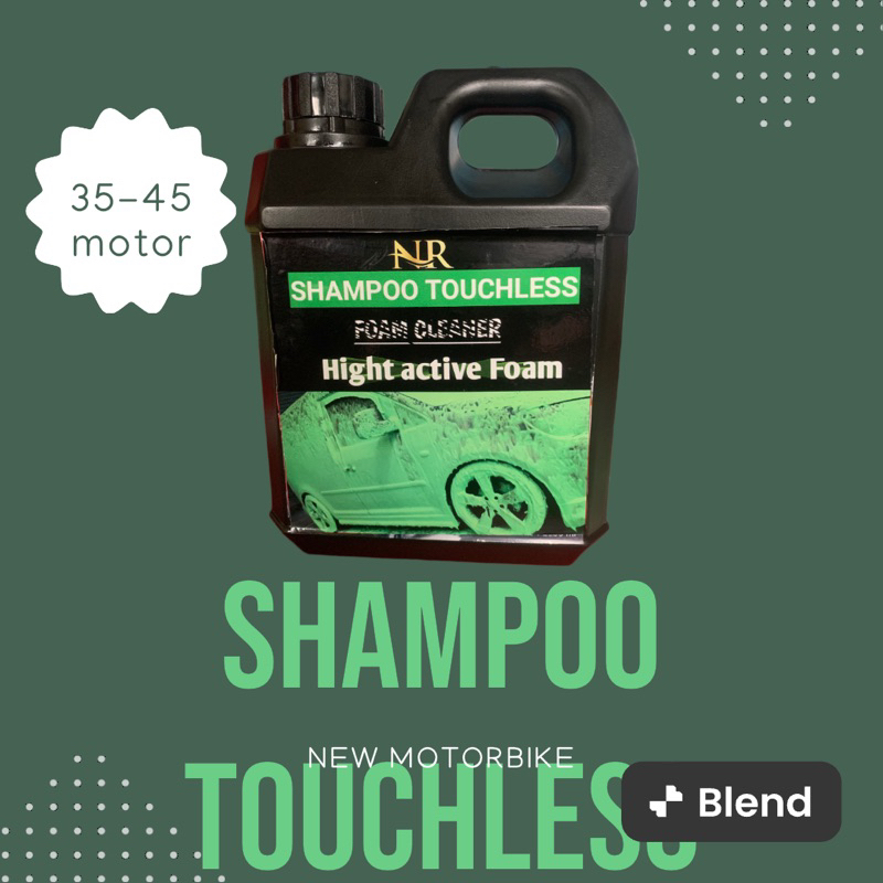 shampoo touchless sabun cuci motor tanpa sentuh
