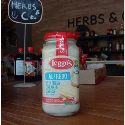 

Leggo's Alfredo Sauce Fresh Cream and Cheese / Saus Alredo Krim 490gr