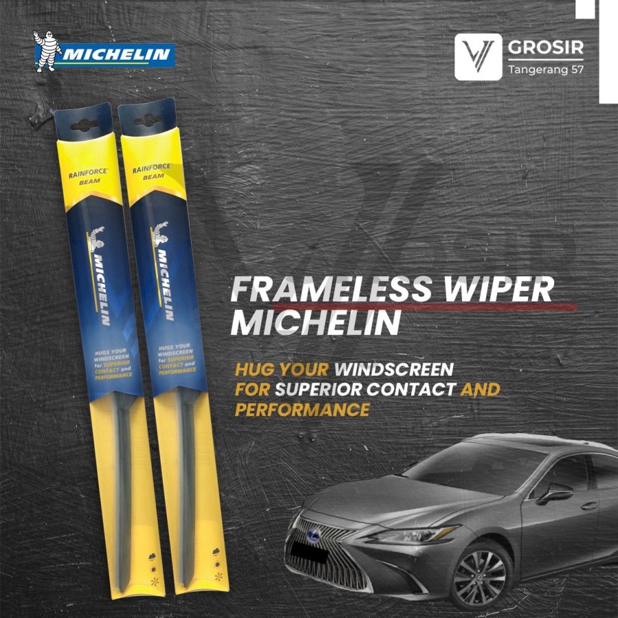 Michelin Beam Frameless Wiper Lexus ES300h ES 300h XZ10 2019-2024 Z33