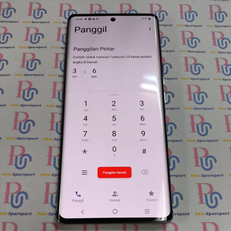 lcd fullset frame vivo V27 5G super amoled original bekas