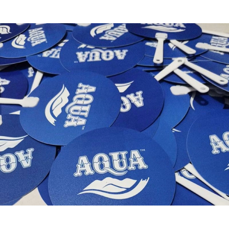 kipas custom | kipas tangan PVC/PP custom | souvenir custom