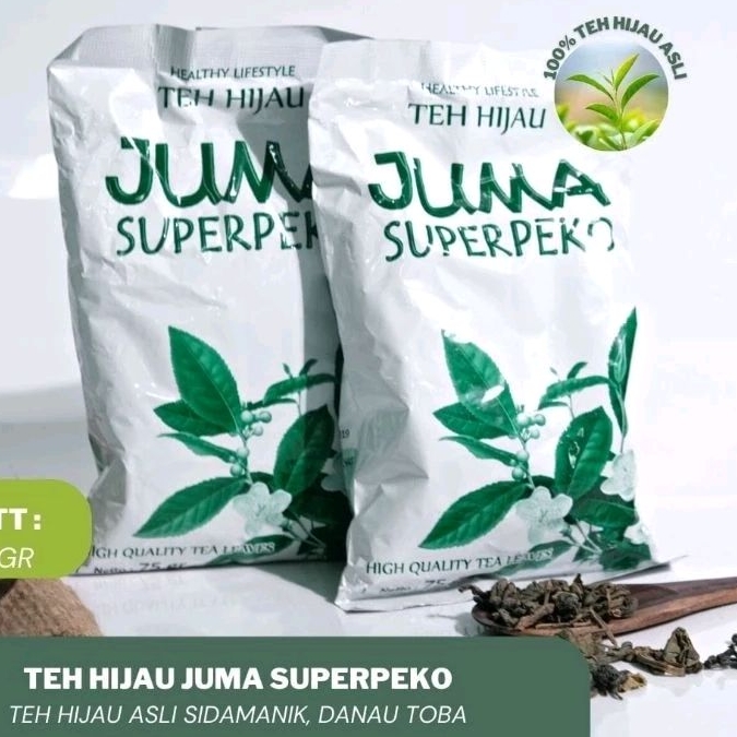 

Teh Hijau Teh juma sidamanik 40 gr