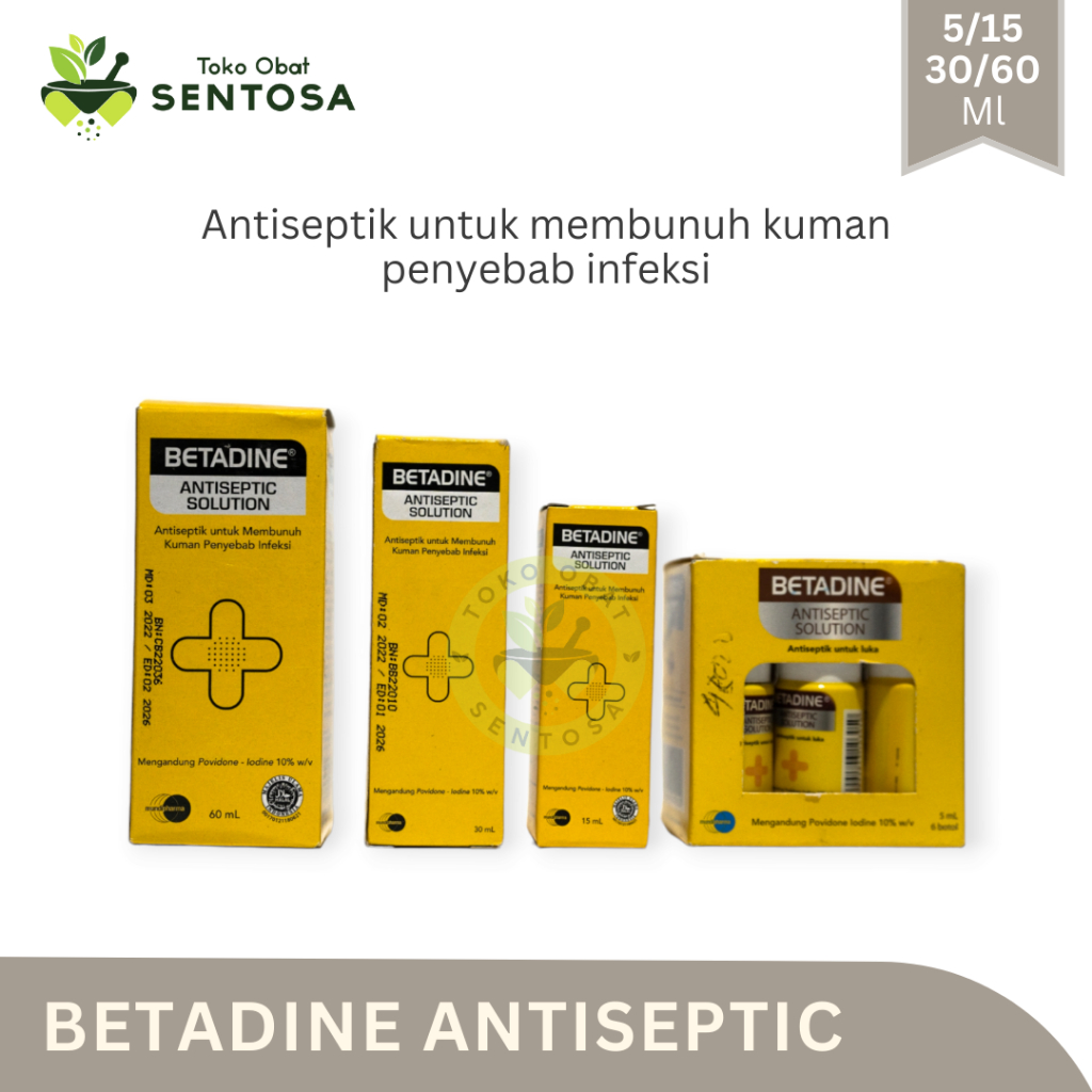 Betadine Antiseptik Luka