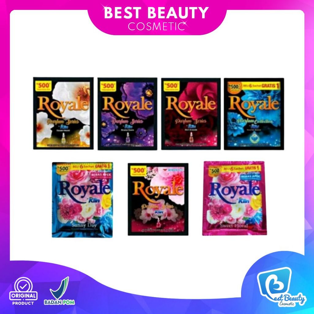Royale Softener Sachet 13ml - Royale Softener Hijab Sachet 13ml | Best Beauty Cosmetic