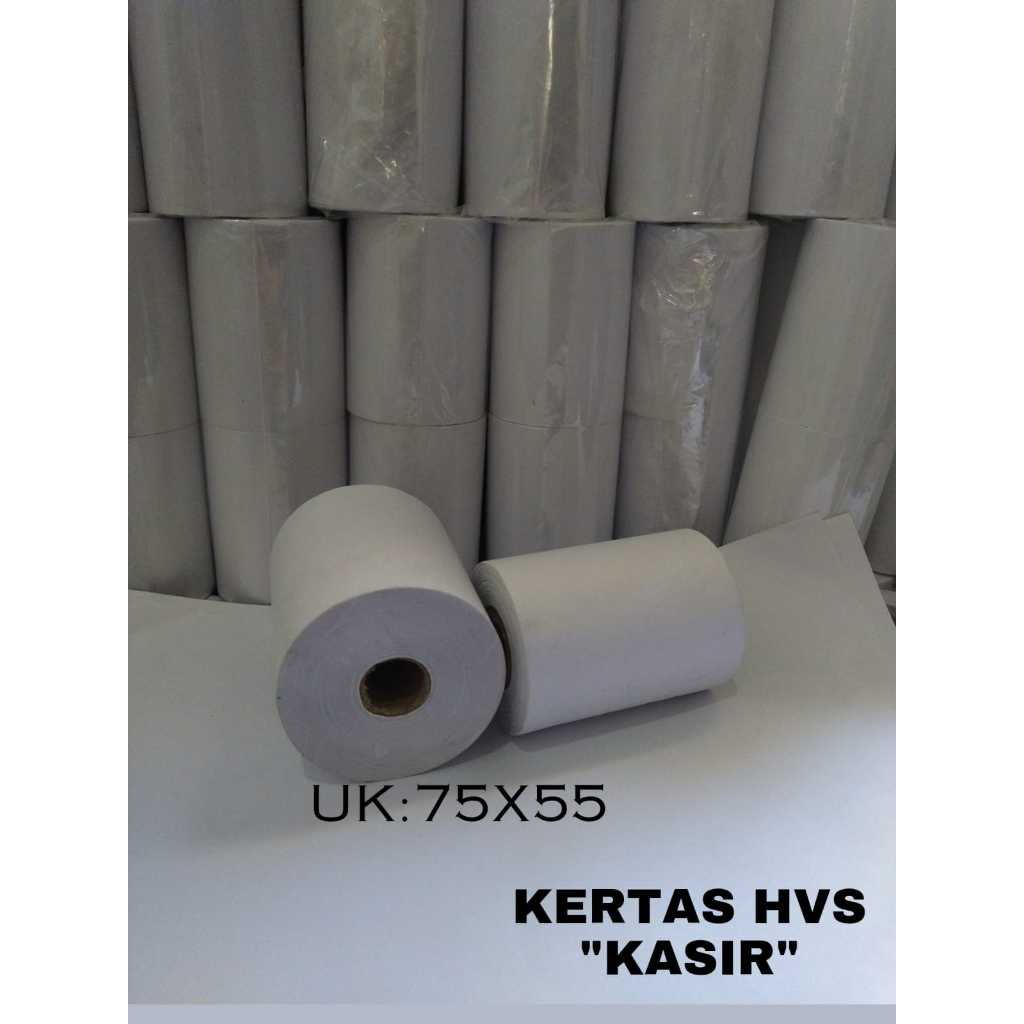 

Kertas HVS 1 PLY kasir ukuran 75x55mm