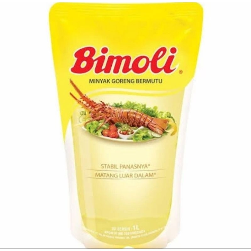 

MINYAK GORENG BIMOLI 1 LITER KEMASAN POUCH