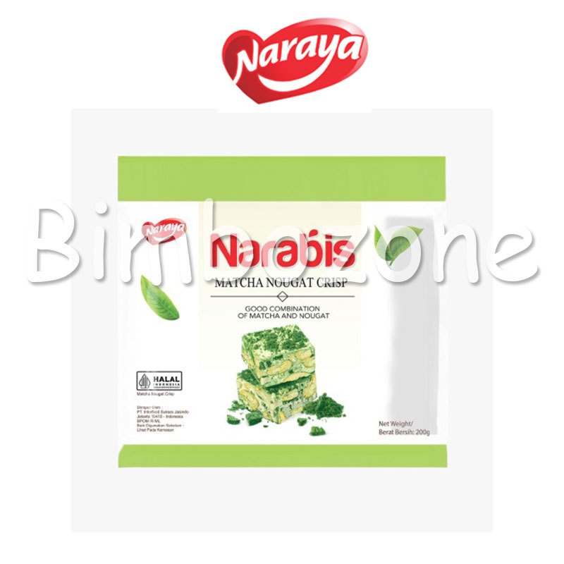 

Bimbozone - Permen NARAYA Narabis Nougat CRISP 200gr
