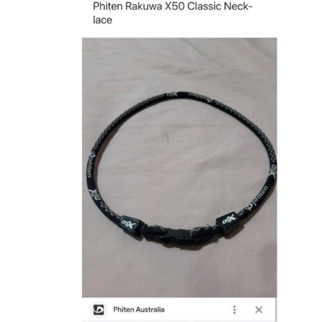 kalung Phiten titanium  - kalung olah raga - kalung kesehatan