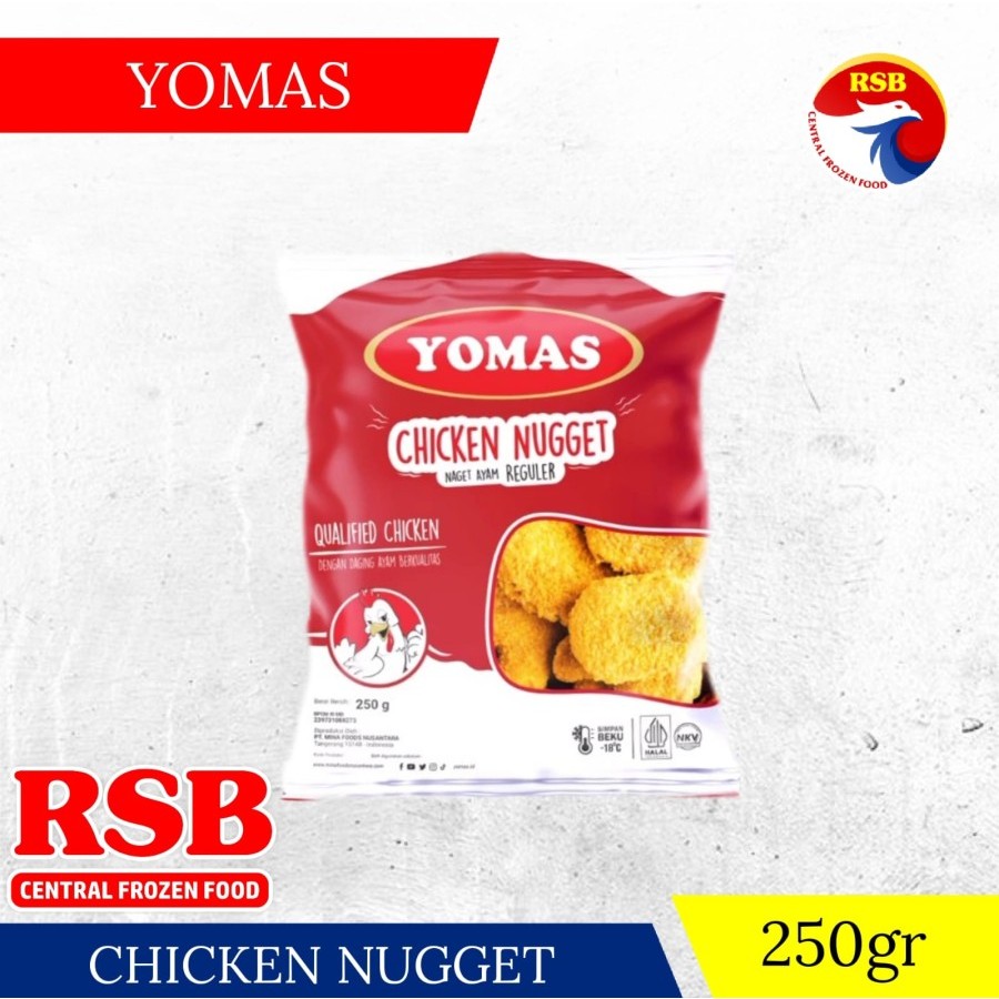 

Yomas Chicken Nugget 250gr