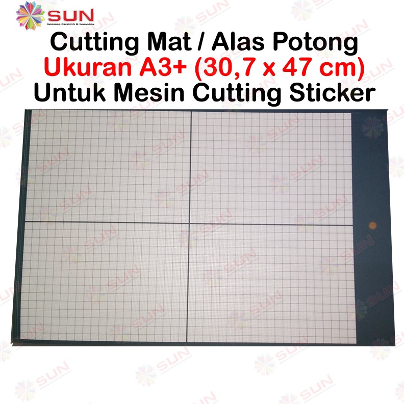 

KODE O4I8 Cutting Mat Alas Potong Untuk Mesin Cutting Sticker Ukuran A3 A1