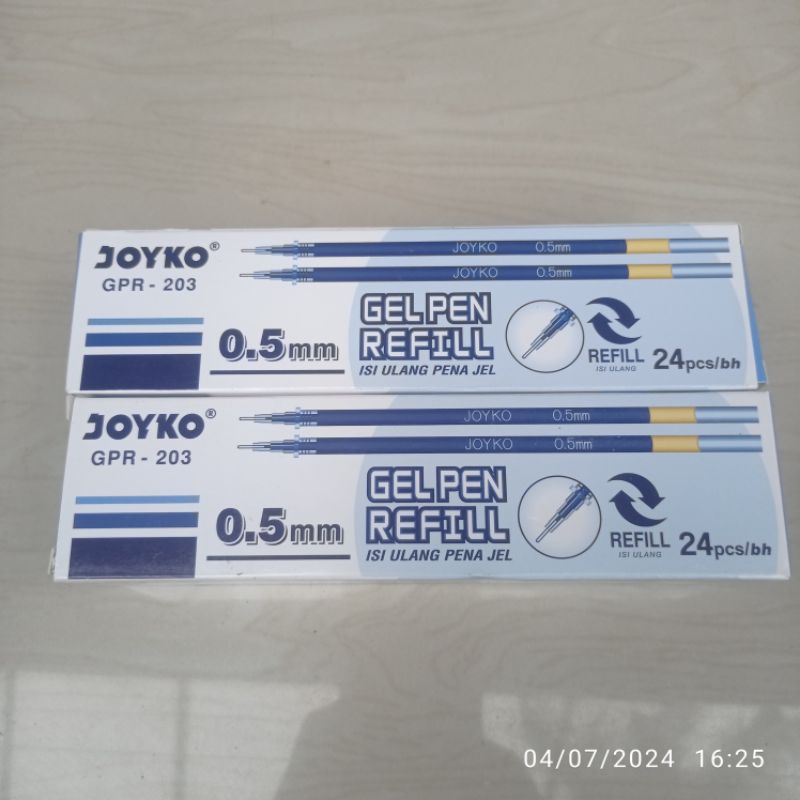 

Isi Refill Pulpen Gel Joyko Isi Tinta
